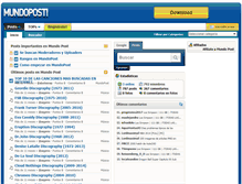 Tablet Screenshot of mundopost.net